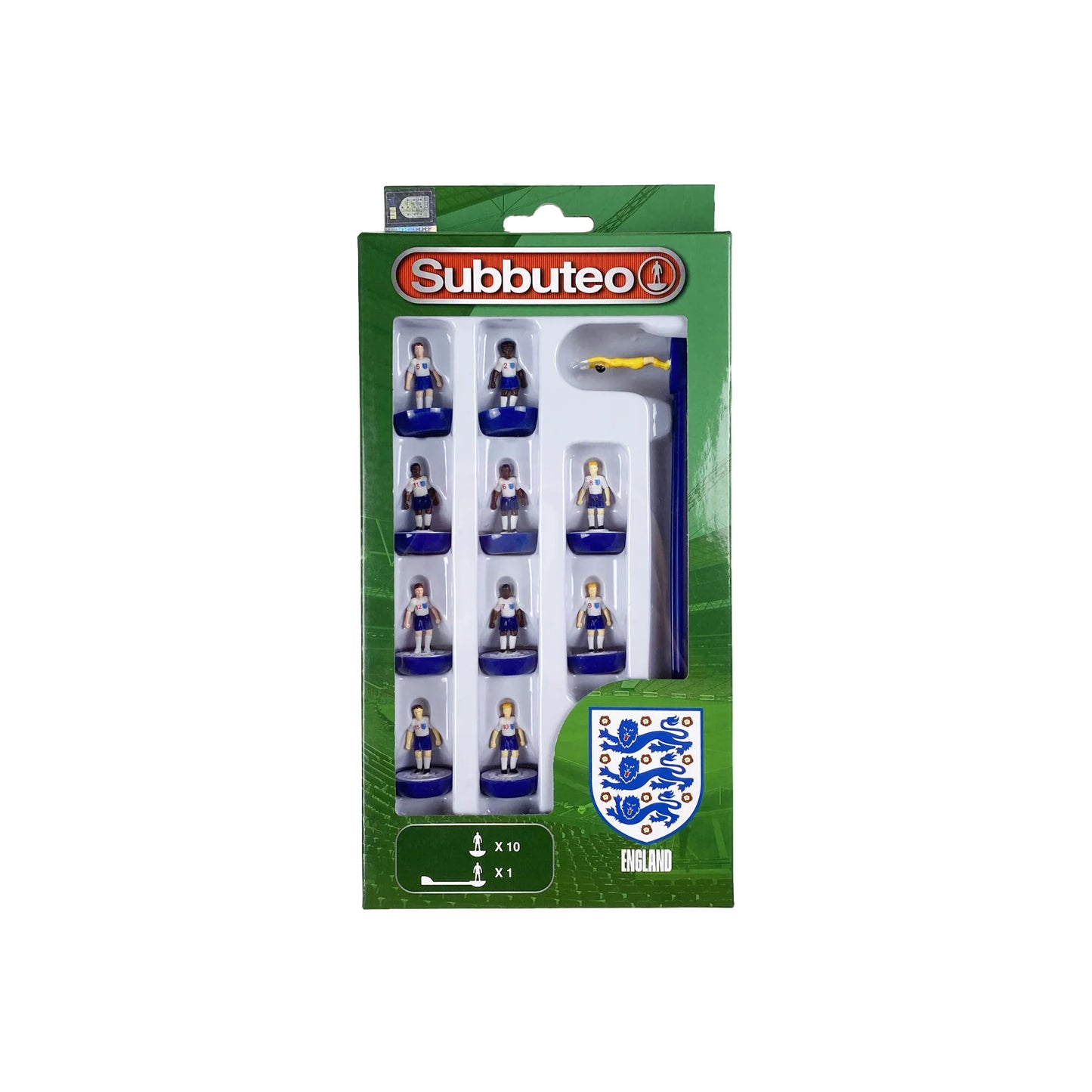 Subbuteo England Team Kit Players