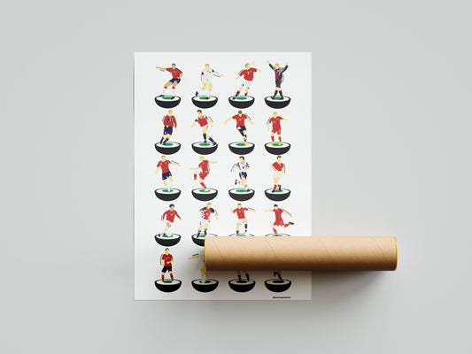 Norway Subbuteo Print