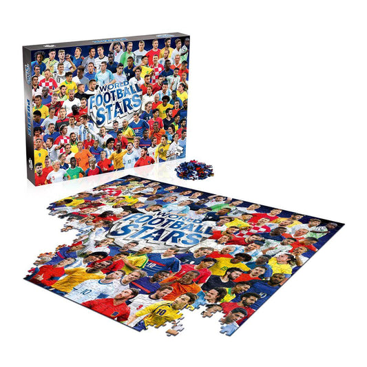 World Football Stars 1000 Piece Jigsaw Puzzle