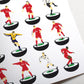 Liverpool Treble 2001 Subbuteo Print