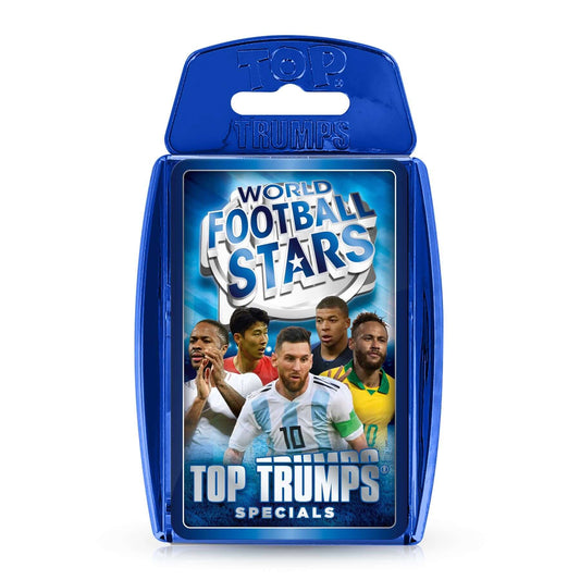 World Football Stars 2022 Blue Top Trumps Card Game