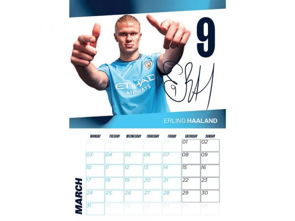 Man City 2025 Calendar - A3