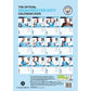 Man City 2025 Calendar - A3