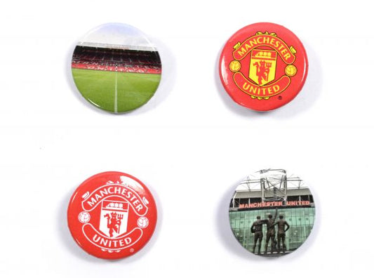 Manchester United Button Badges