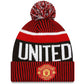 Manchester United Bobble Cuff Knitted Hat