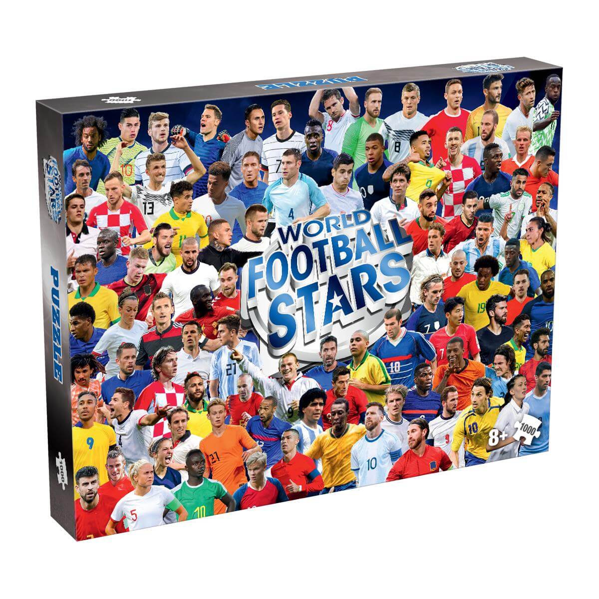 World Football Stars 1000 Piece Jigsaw Puzzle