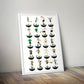 Notts County Legends Subbuteo Print
