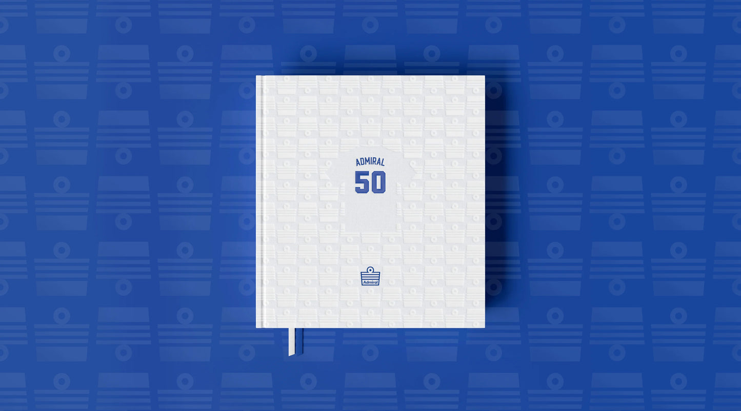 50 Years Of The Replica Shirt: The Admiral Book