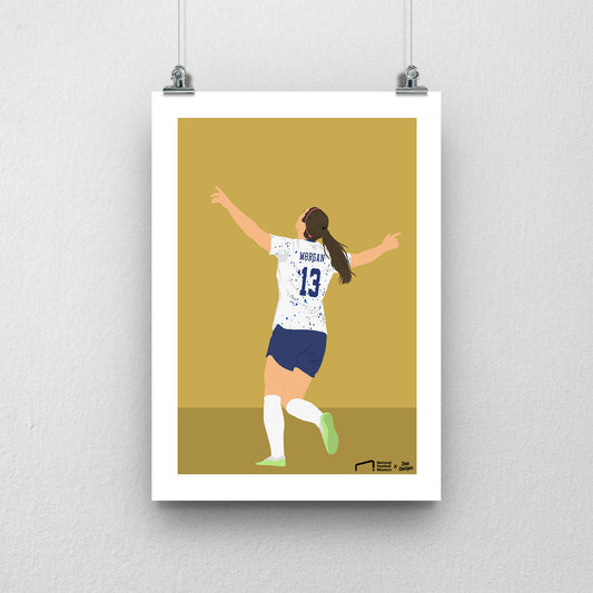 Alex Morgan Print - DanDesignsGB