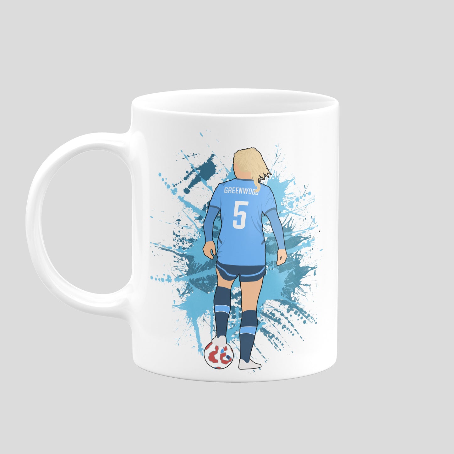 Manchester City Players Mugs - DanDesignsGB