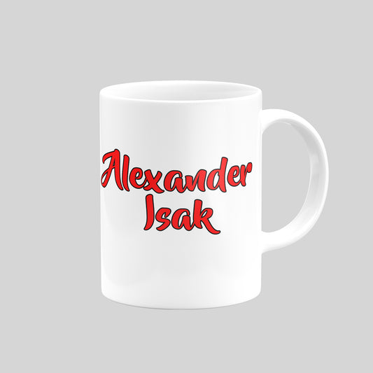 Alexander Isak Mug - DanDesignsGB