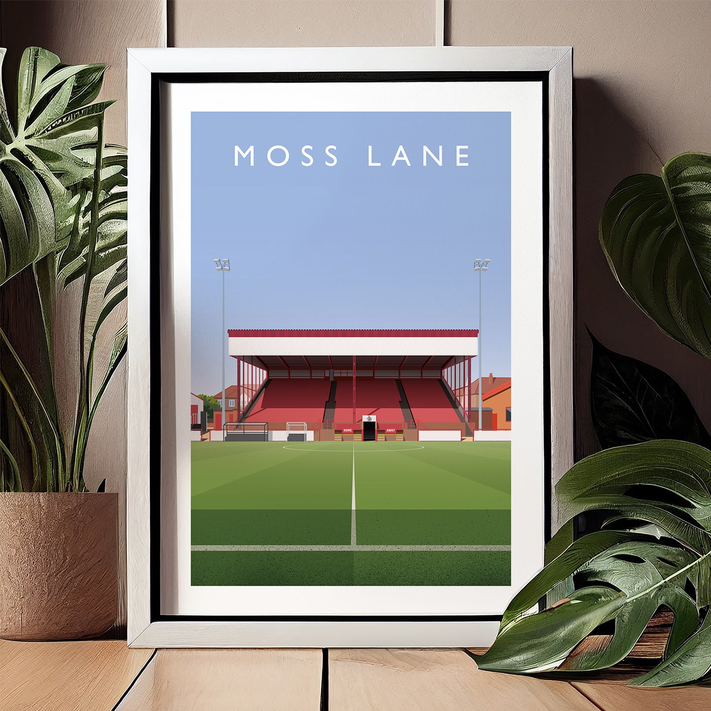 Altrincham Moss Lane Main Stand - Matthew J I Wood