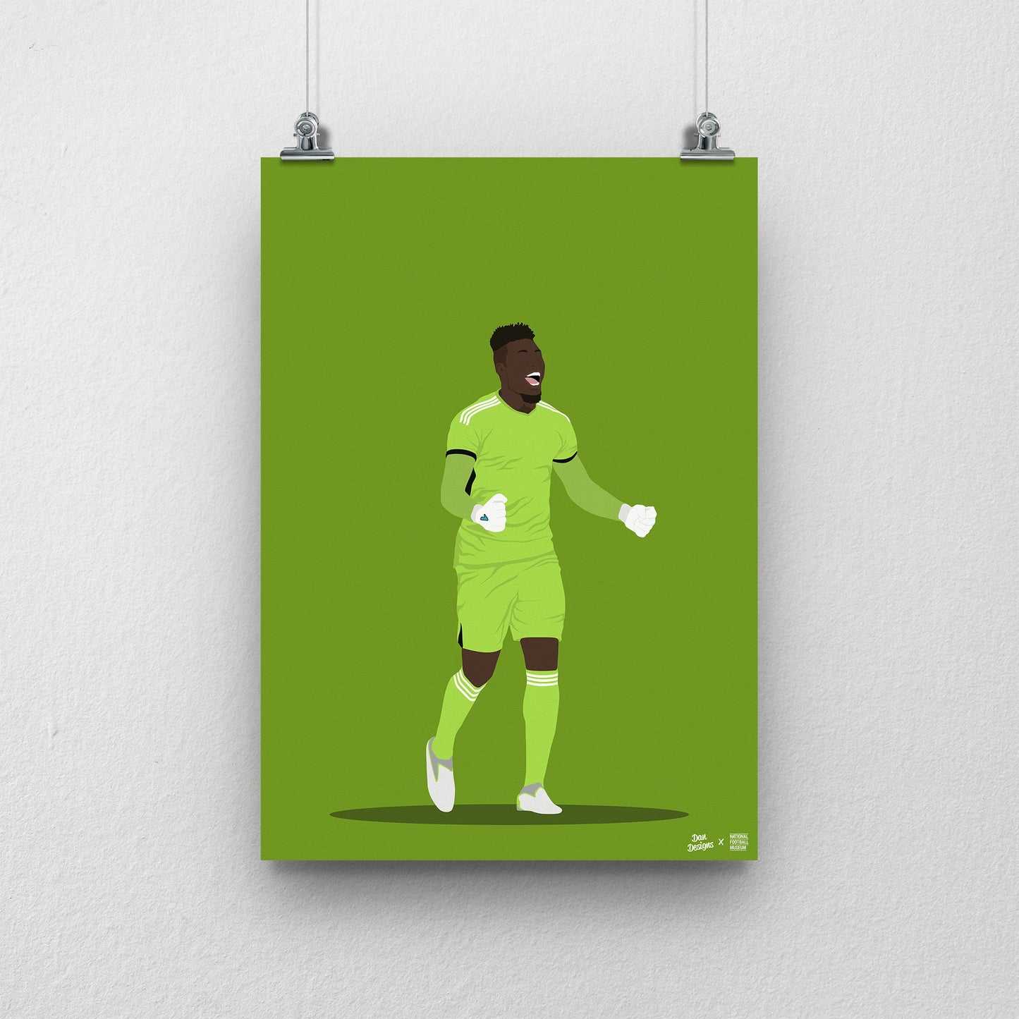 SALE - Onana Manchester United A3 Print - DanDesignsGB