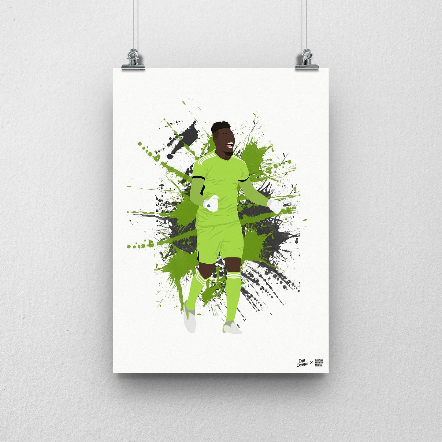 SALE - Onana Manchester United A3 Print - DanDesignsGB