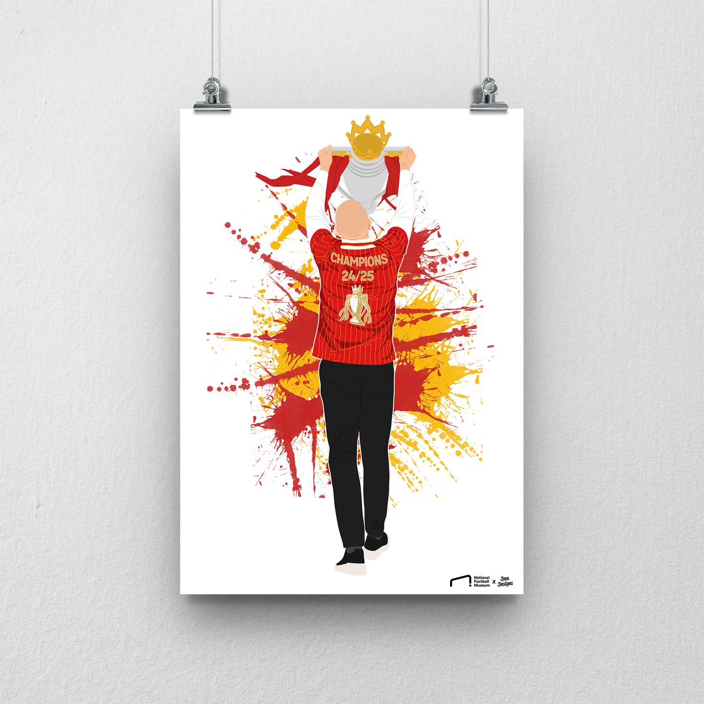 Arne Slot Print - DanDesignsGB