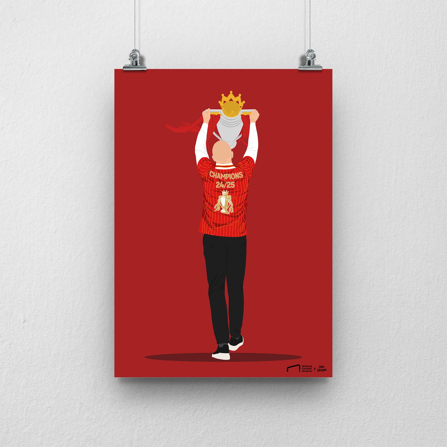 Arne Slot Print - DanDesignsGB