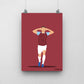 Ashley Barnes Print - DanDesignsGB