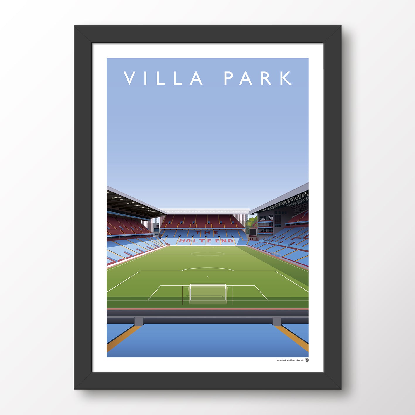 Aston Villa Villa Park From The North Stand - Matthew J I Wood