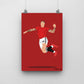 Benjamin Sesko Print - DanDesignsGB