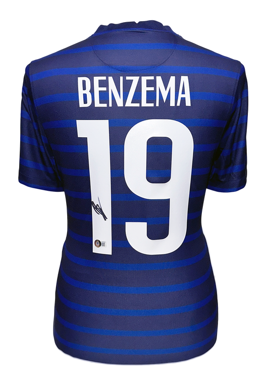 Benzema Signed France Shirt