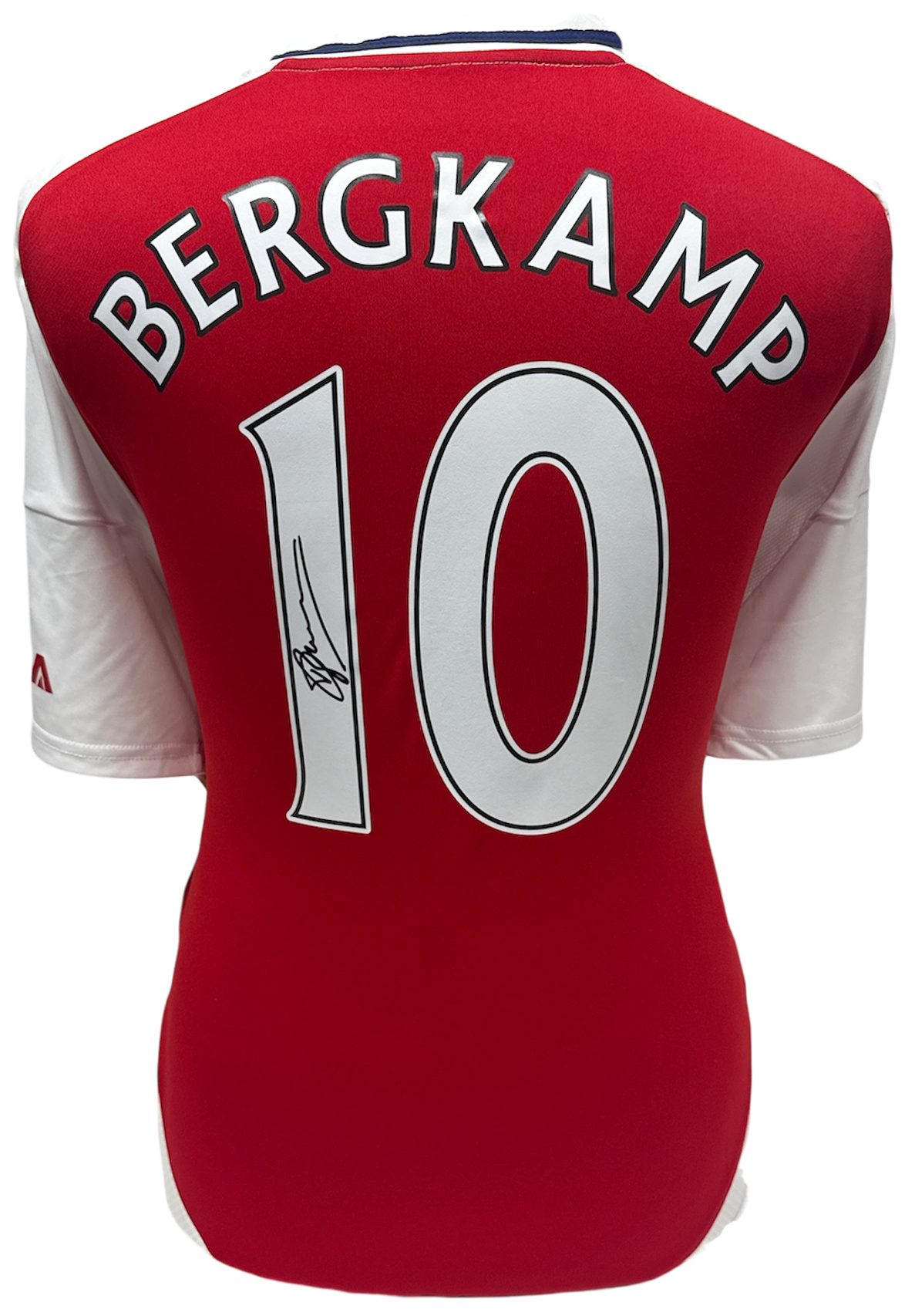Dennis Bergkamp Signed Arsenal Shirt