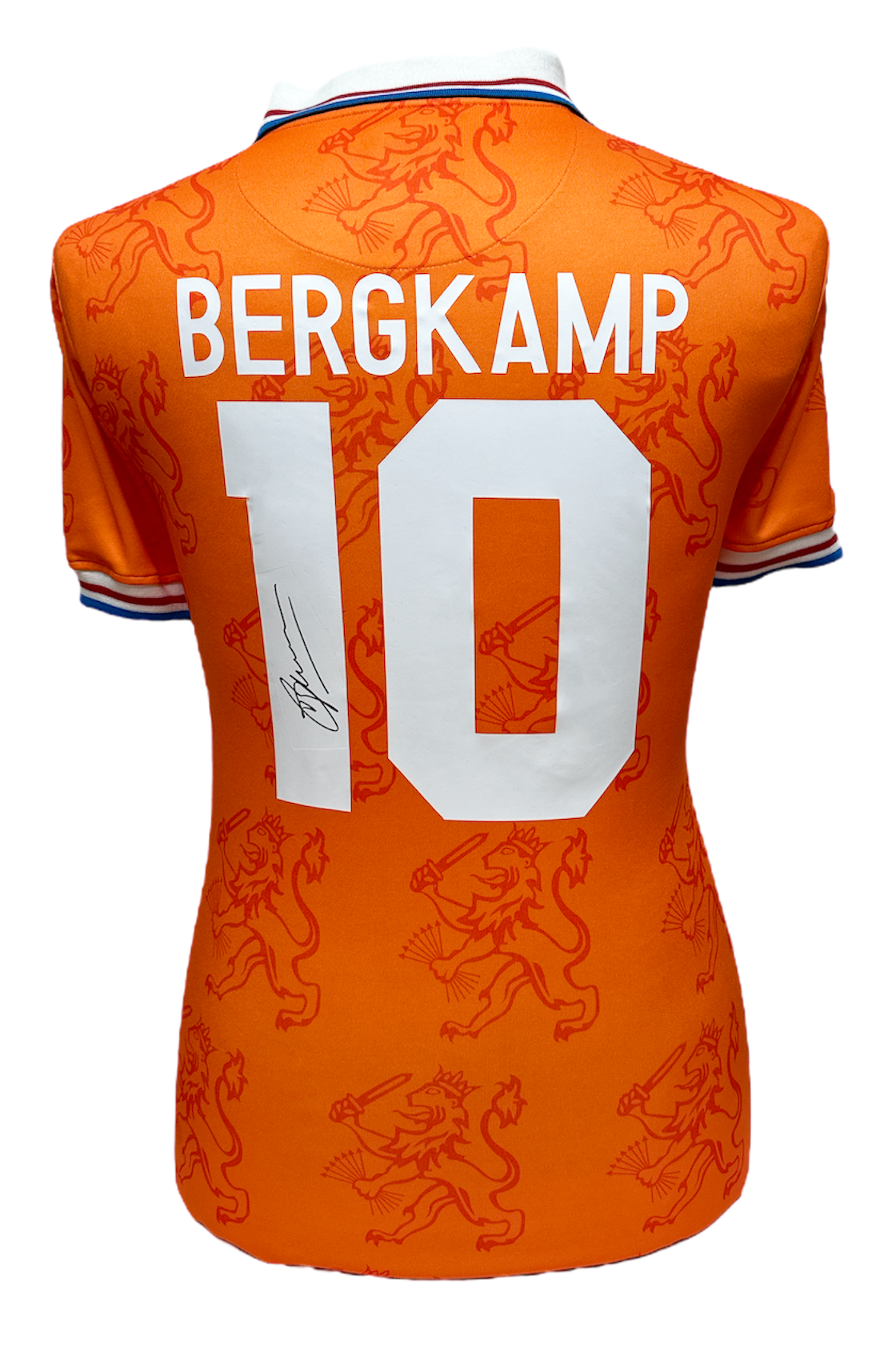 Dennis Bergkamp Signed Holland Shirt