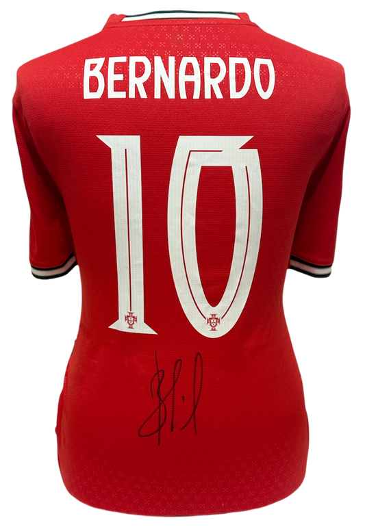 Bernardo Silva Portugal Signed Shirt 25/26