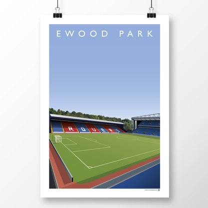 Blackburn Rovers Ewood Park - Matthew J I Wood