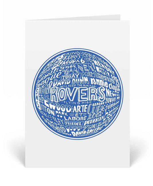 Sketch Book - Blackburn Rovers Card
