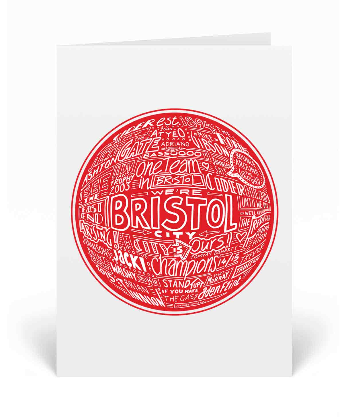 Sketch Book - Bristol City Card