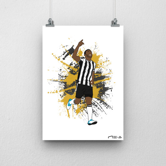 Callum Wilson Print - DanDesignsGB