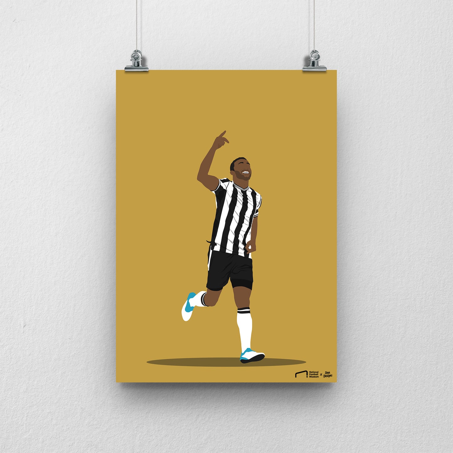 Callum Wilson Print - DanDesignsGB