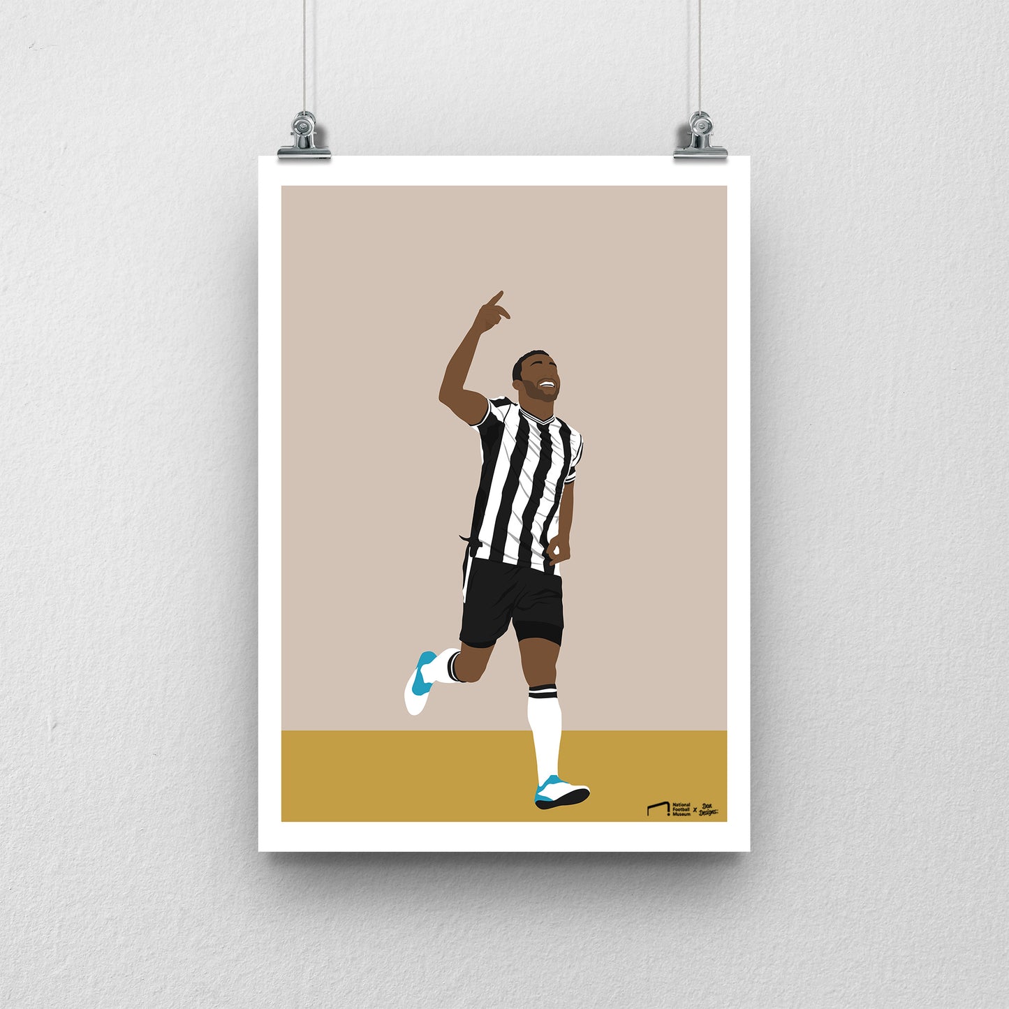 Callum Wilson Print - DanDesignsGB