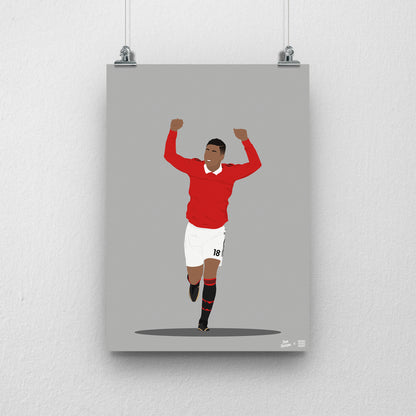 SALE - Casemiro A3 Print - DanDesignsGB