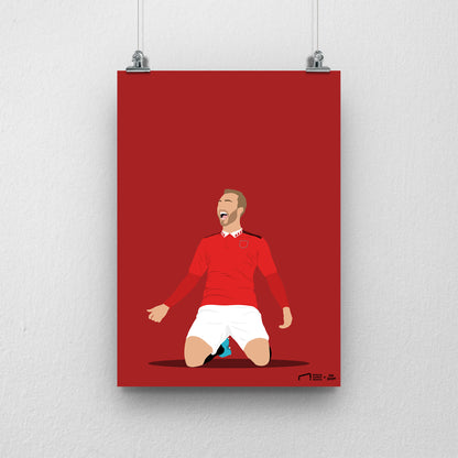 Christian Eriksen Print - DanDesignsGB