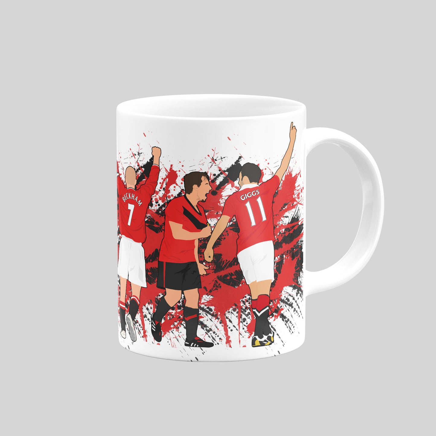 Manchester United Players Mugs - DanDesignsGB