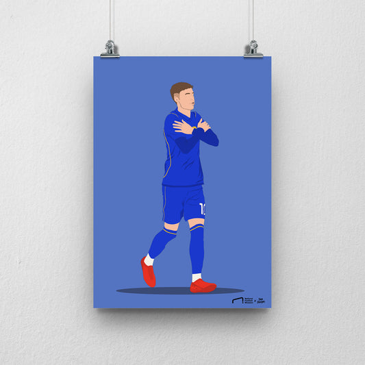 Cole Palmer Print - Dan DesignsGB