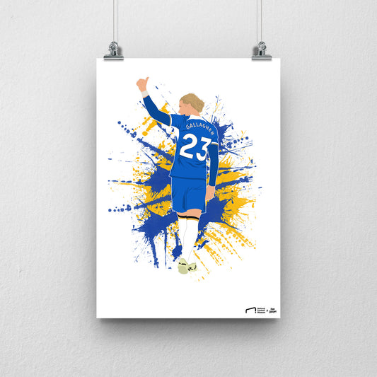 Connor Gallagher Chelsea Print - DanDesignsGB