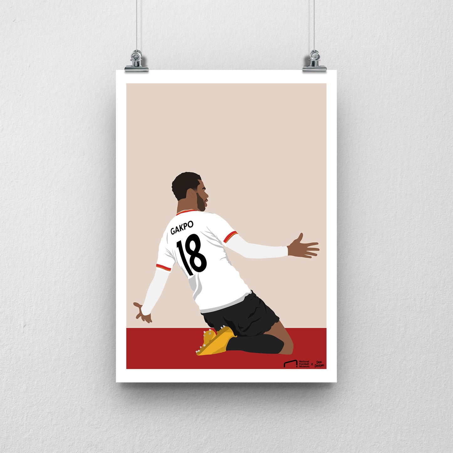 Cody Gakpo Print - DanDesignsGB