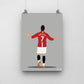 Cristiano Ronaldo Manchester United Print - DanDesignsGB