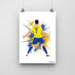 Cristiano Ronaldo Al Nassr Print - DanDesignsGB