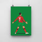 Cristiano Ronaldo Portugal Print - DanDesignsGB