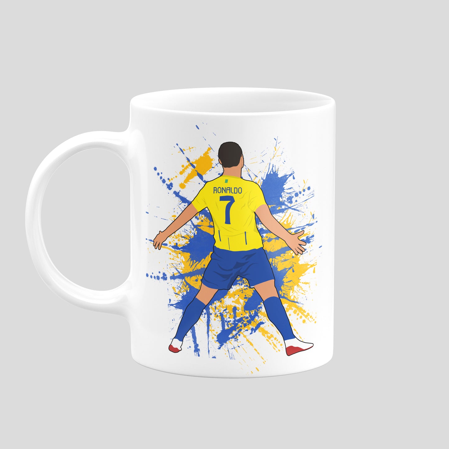 Cristiano Ronaldo Al Nassr Mug - DanDesignsGB