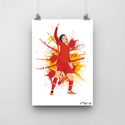 Curtis Jones Print - DanDesignsGB