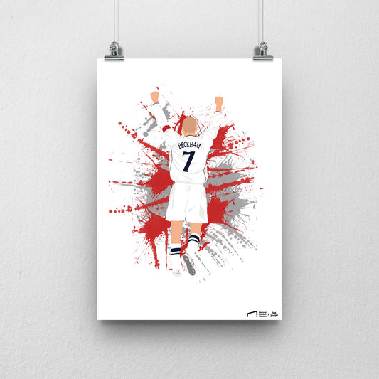 David Beckham England - DanDesignsGB