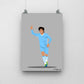 David Silva Print - DanDesignsGB