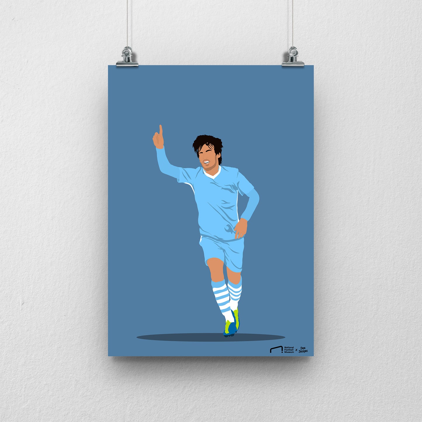 David Silva Print - DanDesignsGB