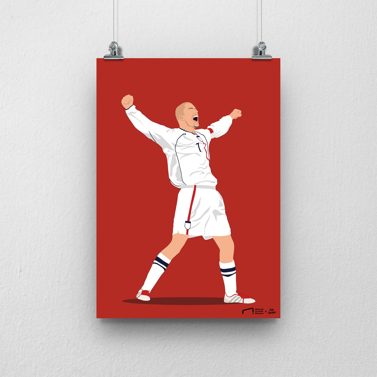 David Beckham England - DanDesignsGB