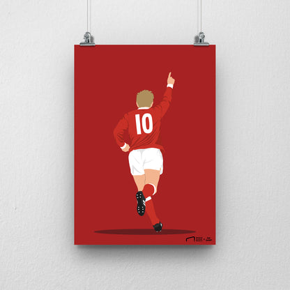Dennis Law Print - DanDesignsGB
