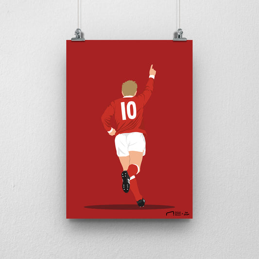 Dennis Law Print - DanDesignsGB